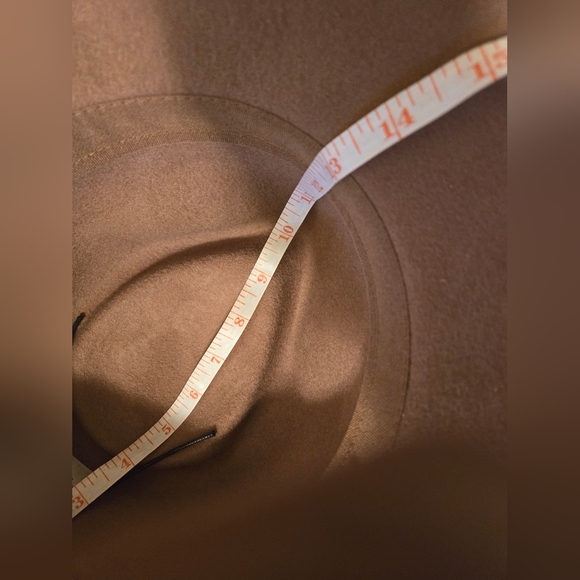 Women's Summer & Rose Wool Fedora Hat with Beige With black Trimming - Picture 12 of 16